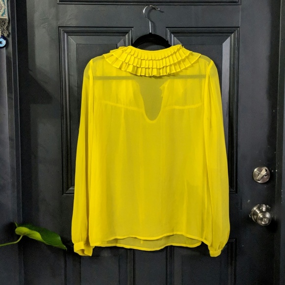 ASOS Bright & Beautiful Ruffle Blouse - Picture 2 of 5